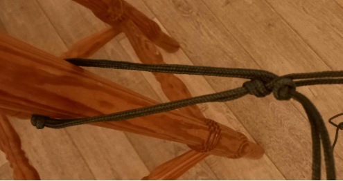 quick release knot system for tarps