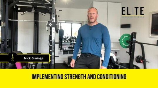 Implementing Strength and Conditioning Training video