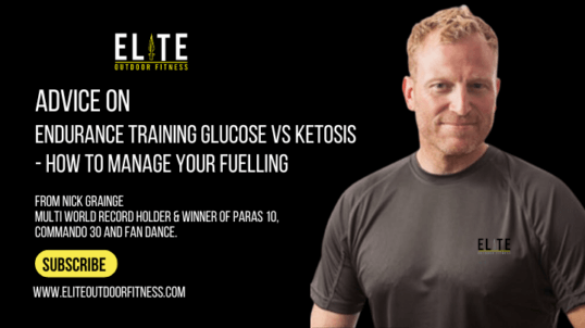 Endurance Training Glucose vs Ketosis - How to manage your fuelling